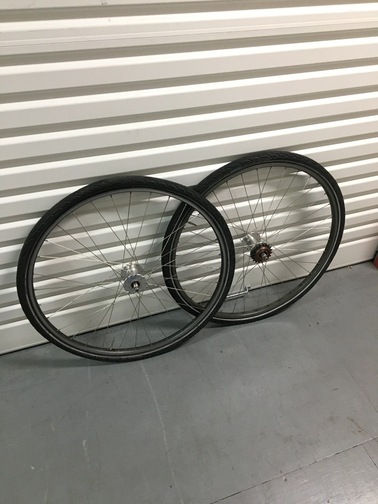 FS: Phil Wood H+Plus Son Track/Freewheel Wheelset - FOA